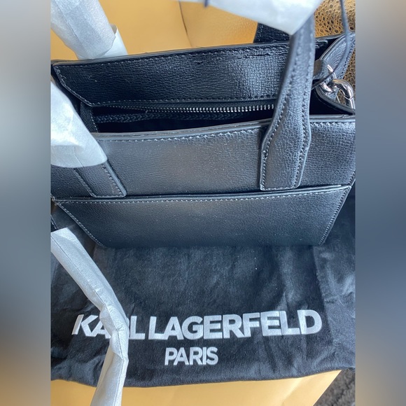 Karl Lagerfeld Paris Studded Small tote/ Crossbody - Picture 9 of 15